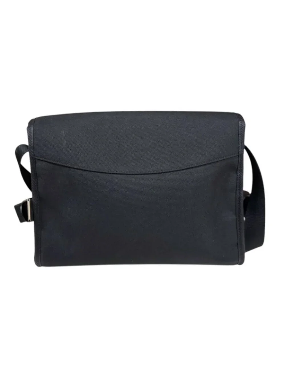 Celine Smo le Trekking Messenger Bag Nylon Black